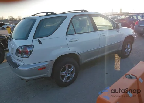 2002 Lexus Rx 300 z USA, uszkodzony, nr VIN JTJHF10U920283623